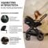 Автокресло Agex i-Safe (0-13 кг), Grey (Серый) + База Agex Isofix Base 360
