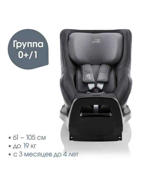 Автокресло Britax Roemer Dualfix Pro M Midnight Grey