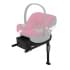 Автокресло (автолюлька) Cybex Aton B2 i-Size с базой Base One Dynamic Red