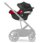 Автокресло (автолюлька) Cybex Aton B2 i-Size с базой Base One Dynamic Red