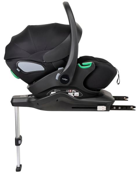 Автокресло Indigo Techno I-Size 0-13 кг с базой черный