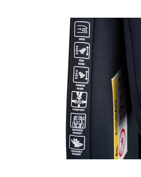 Автокресло Jovola Jet 8.0 Isofix черный