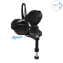 Автокресло Maxi-Cosi Pebble 360 Pro 0-13 кг с базой Family Fix 360 Prо 8052390110 Twillic Black/черный (2024)