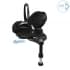 Автокресло Maxi-Cosi Pebble 360 Pro 0-13 кг с базой Family Fix 360 Prо 8052390110 Twillic Black/черный (2024)