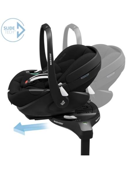 Автокресло Maxi-Cosi Pebble 360 Pro 0-13 кг с базой Family Fix 360 Prо 8052390110 Twillic Black/черный (2024)