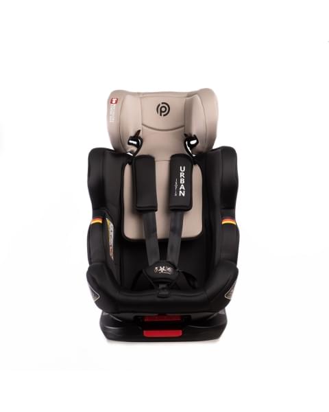 Автокресло Peppy Urban Isofix beige (0-36) с рождения до 12 лет