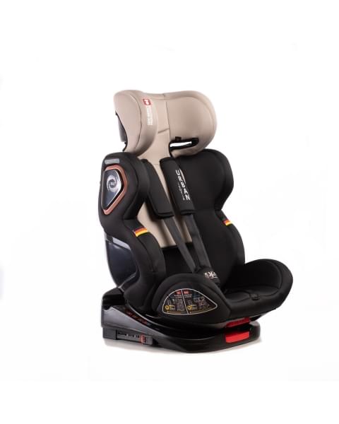 Автокресло Peppy Urban Isofix beige (0-36) с рождения до 12 лет