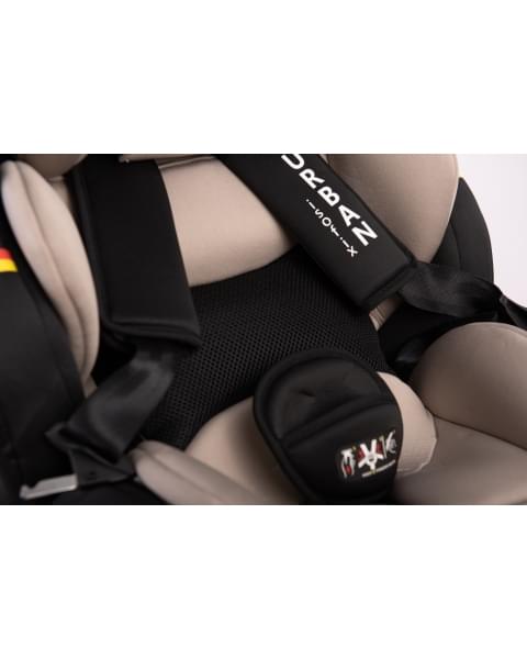 Автокресло Peppy Urban Isofix beige (0-36) с рождения до 12 лет