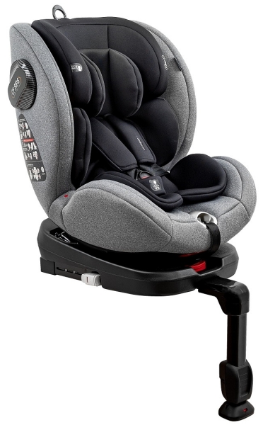 Автокресло Pituso Roys Pro 0-36 кг Dark grey/black Inlay