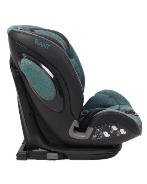 Автокресло Rant IQ Isofix Genius Line (9-36 кг), Malachite (Зеленый)