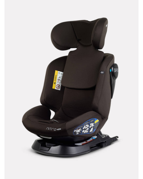 Автокресло Rant Nitro new isofix группа 0/1/2/3 (0-36 кг) Brownie