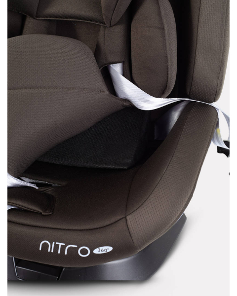 Автокресло Rant Nitro new isofix группа 0/1/2/3 (0-36 кг) Brownie
