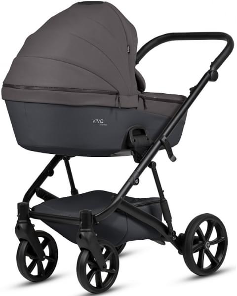 Детская коляска Tutis Viva 6 Plus Essential 3 в 1 с автокреслом Elo Lux EduSky Black 1612072 Periscape