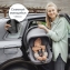 Детская коляска 3 в 1 Britax Roemer Smile 5Z Style и автокресло Baby-Safe Core Space Black Carbon Black