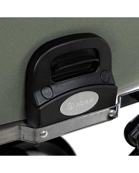 Детская коляска Roan Bass Next Classic 2.0 d12 3 в 1 с автокреслом Tutis Elo Lux EduSky Black BNC/82/2 Sage Green/Black/руч.Black