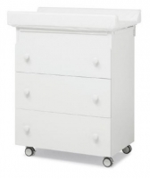 Детский пеленальный комод Erbesi Sonia белый