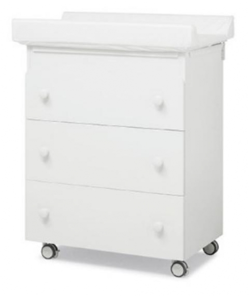 Детский пеленальный комод Erbesi Sonia белый