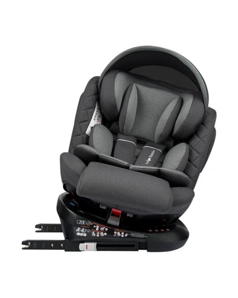 Автокресло Indigo Smart plus Isofix серый