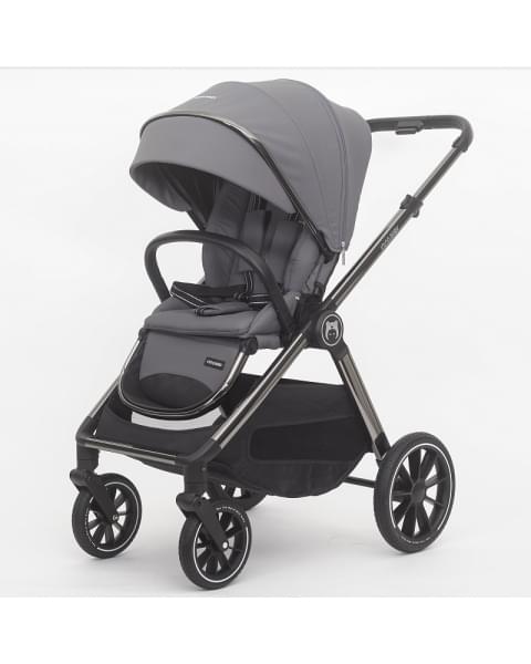 Детская коляска 2 в 1 IningBaby KR 345 pro grey