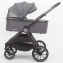 Детская коляска 2 в 1 IningBaby KR 345 pro grey