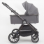 Детская коляска 2 в 1 IningBaby KR 345 pro grey