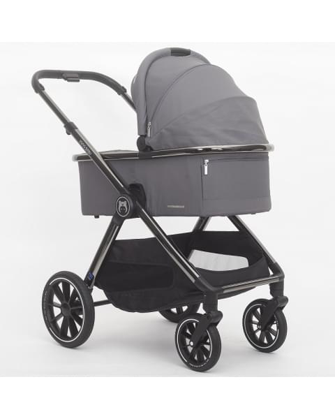Детская коляска 2 в 1 IningBaby KR 345 pro grey