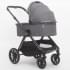 Детская коляска 2 в 1 IningBaby KR 345 pro grey