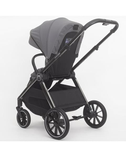 Детская коляска 2 в 1 IningBaby KR 345 pro grey