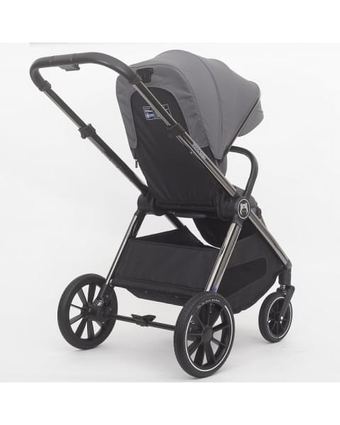 Детская коляска 2 в 1 IningBaby KR 345 pro grey