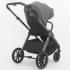Детская коляска 2 в 1 IningBaby KR 345 pro grey