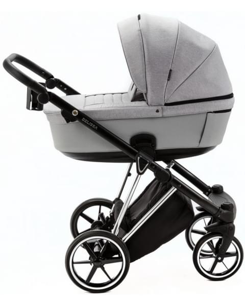 Детская коляска Adamex Belissa Special Edition 3 в 1 B-PS586 (СВ.СЕР ХРОМ.РАМ)