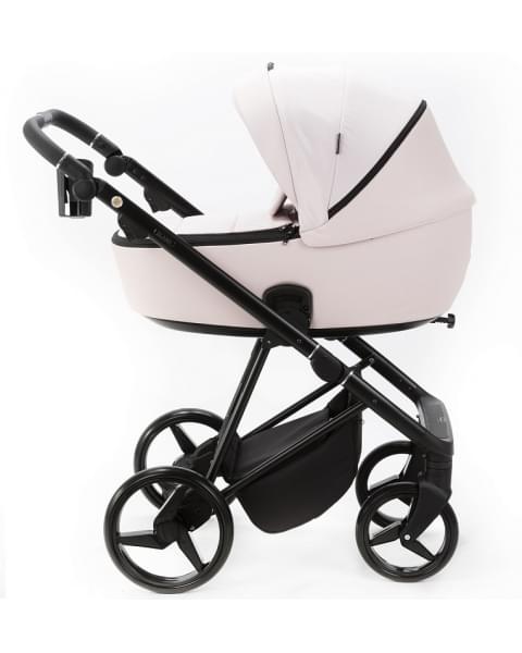 Детская коляска Adamex Blanc 2 в 1 BL-PS78 LUX (СВ.РОЗОВЫЙ + СВ.РОЗОВАЯ КОЖА)