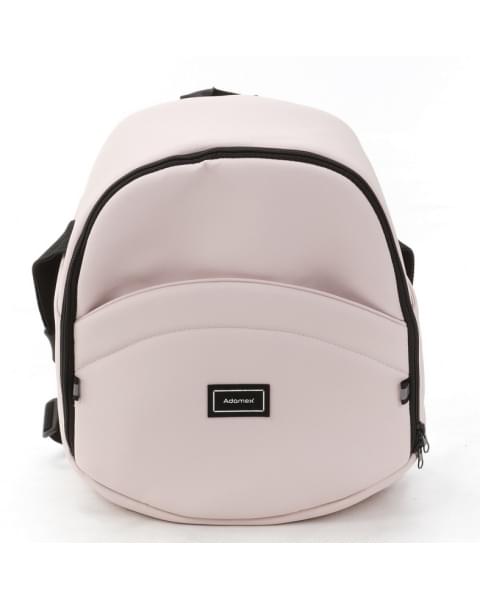 Детская коляска Adamex Blanc 2 в 1 BL-PS78 LUX (СВ.РОЗОВЫЙ + СВ.РОЗОВАЯ КОЖА)