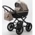Детская коляска классическая Adamex Chantal Retro 2 в 1 C205 (тем. бежевый)