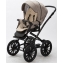 Детская коляска классическая Adamex Chantal Retro 2 в 1 C205 (тем. бежевый)