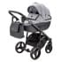 Детская коляска Adamex Cortina 3 в 1 CT-113 графит+серый