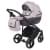 Детская коляска Adamex Cortina 3 в 1 CT-224 (кожа т.фиолетовая+фиолетовый)