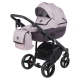 Детская коляска Adamex Cortina 3 в 1 CT-224 (кожа т.фиолетовая+фиолетовый)