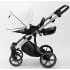 Детская коляска Adamex Lumi Air SE Deluxe 2 в 1 L-SA501 (БЕЛ.КОЖА+ХРОМ РАМА)