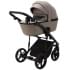 Детская коляска Adamex Mobi 2 в 1 M-PS110 (ТЕМНО-БЕЖЕВЫЙ+ТЕМНО-БЕЖ.КОЖА)