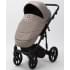 Детская коляска Adamex Mobi 2 в 1 M-PS110 (ТЕМНО-БЕЖЕВЫЙ+ТЕМНО-БЕЖ.КОЖА)