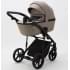 Детская коляска Adamex Mobi 3 в 1 M-PS110 (ТЕМНО-БЕЖЕВЫЙ+ТЕМНО-БЕЖ.КОЖА)