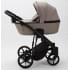 Детская коляска Adamex Mobi 3 в 1 M-PS110 (ТЕМНО-БЕЖЕВЫЙ+ТЕМНО-БЕЖ.КОЖА)