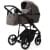 Детская коляска Adamex Mobi New 3 в 1 MN-TK21 ТЕМНО-БЕЖЕВЫЙ