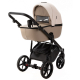 Детская коляска Adamex Nola Deluxe 2 в 1 N-SD113 (СВ.БЕЖ.КОЖА + Т.БЕЖ.КОЖА)