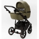 Детская коляска Adamex Nola Deluxe 3 в 1 N-SA21 (ХАКИ КОЖА)