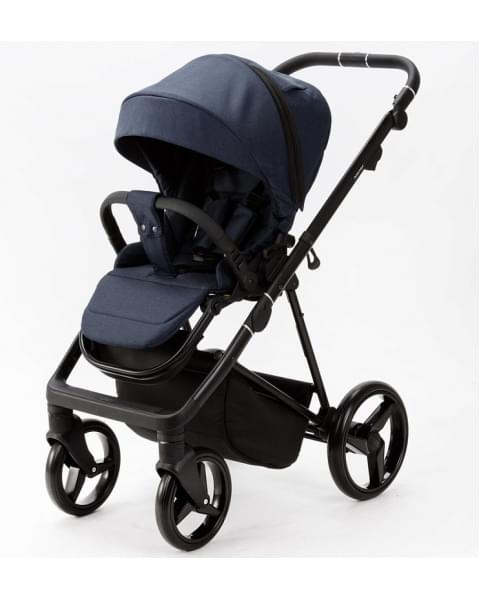 Детская коляска Adamex Quantum 3 в 1 Q-TK12 (Т.СИНИЙ)