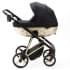 Детская коляска Adamex Quantum Star 3 в 1 Q-STAR50 (ЧЕРНЫЙ+ЗОЛОТО РАМА)
