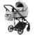 Детская коляска Adamex Zico New 2 в 1 ZN-TK01 TIP (СВЕТЛО-СЕРЫЙ)