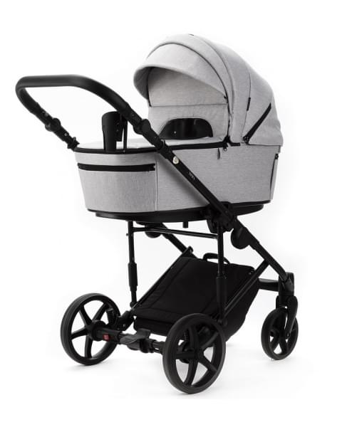 Детская коляска Adamex Zico New 2 в 1 ZN-TK01 TIP (СВЕТЛО-СЕРЫЙ)